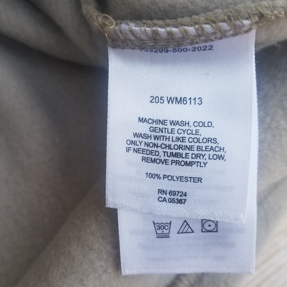 Men's Columbia Fleece Zip Up Jacket - Picture 6 of 6